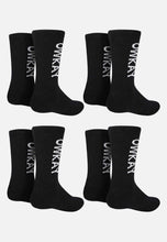 Load image into Gallery viewer, BUNDLE 4 BLACK SOCKS (SAVE £4)
