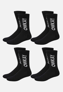 BUNDLE 4 BLACK SOCKS (SAVE £4)