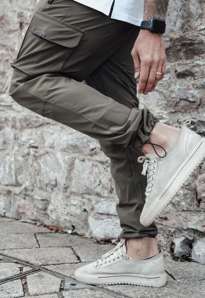 CARGO PANTS - OLIVE – OwkayClothing