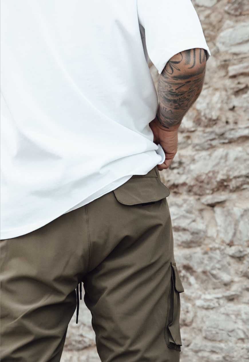 CARGO PANTS - OLIVE – OwkayClothing