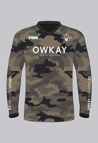 MOTO JERSEY - GREEN CAMO (PRE-ORDER)