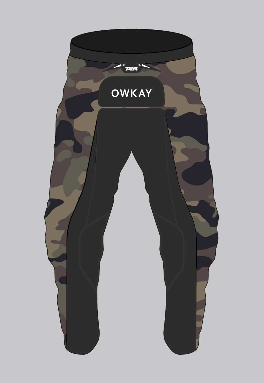 MOTO PANTS - GREEN CAMO (PRE-ORDER)
