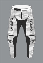 Load image into Gallery viewer, MOTO PANTS - SNOW CAMO (PRE-ORDER)
