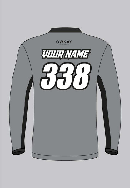 MOTO JERSEY - GREY (PRE-ORDER)