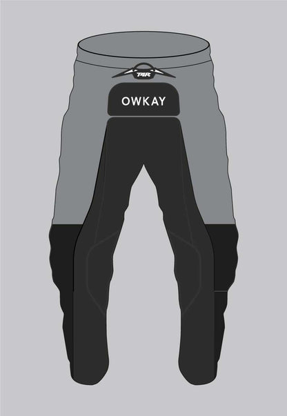 MOTO PANTS - GREY (PRE-ORDER)