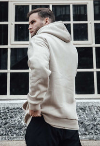 OVERSIZED HOODIE - TAUPE